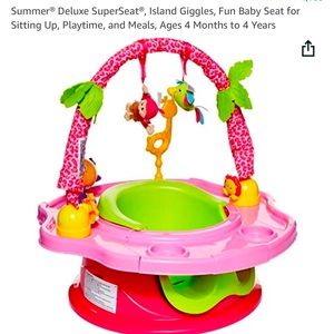 Baby seat for playtime